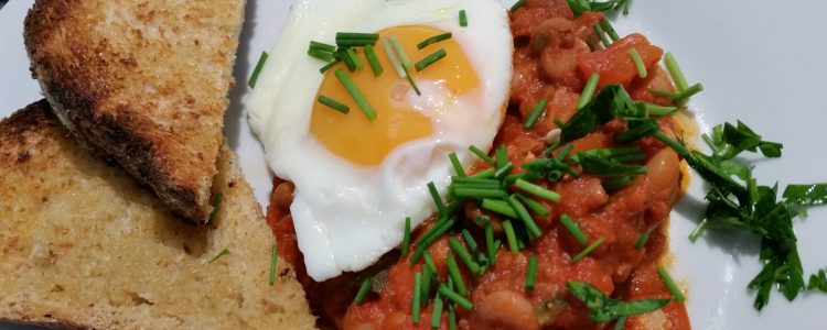 Chilli Beans and Eggs